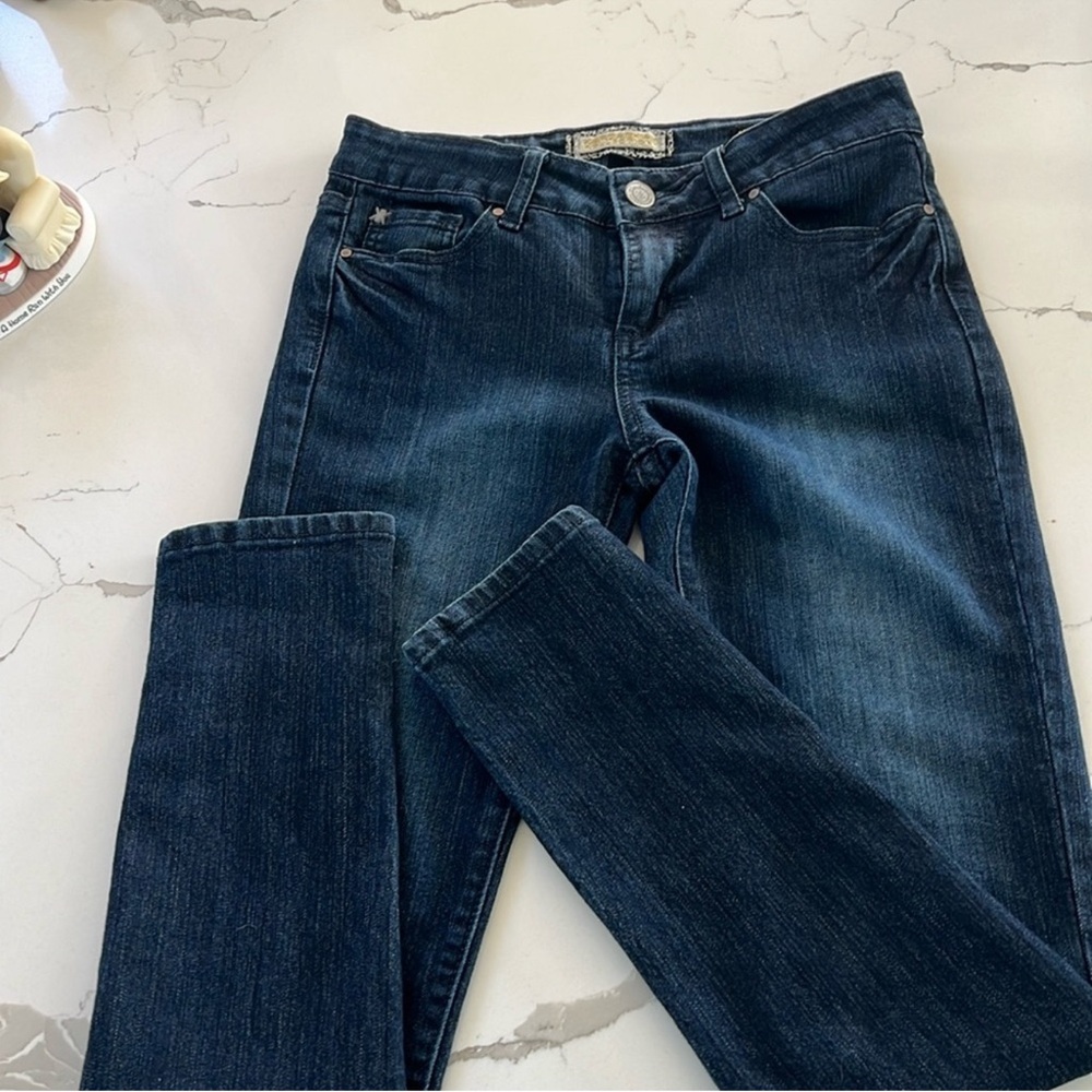 Kardashian Kollection Dark Blue Skinny Jeans